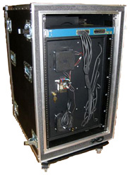 Laptop Lock-Up� Model LL-7D-07 ESD safe deployable cabinet: GSA